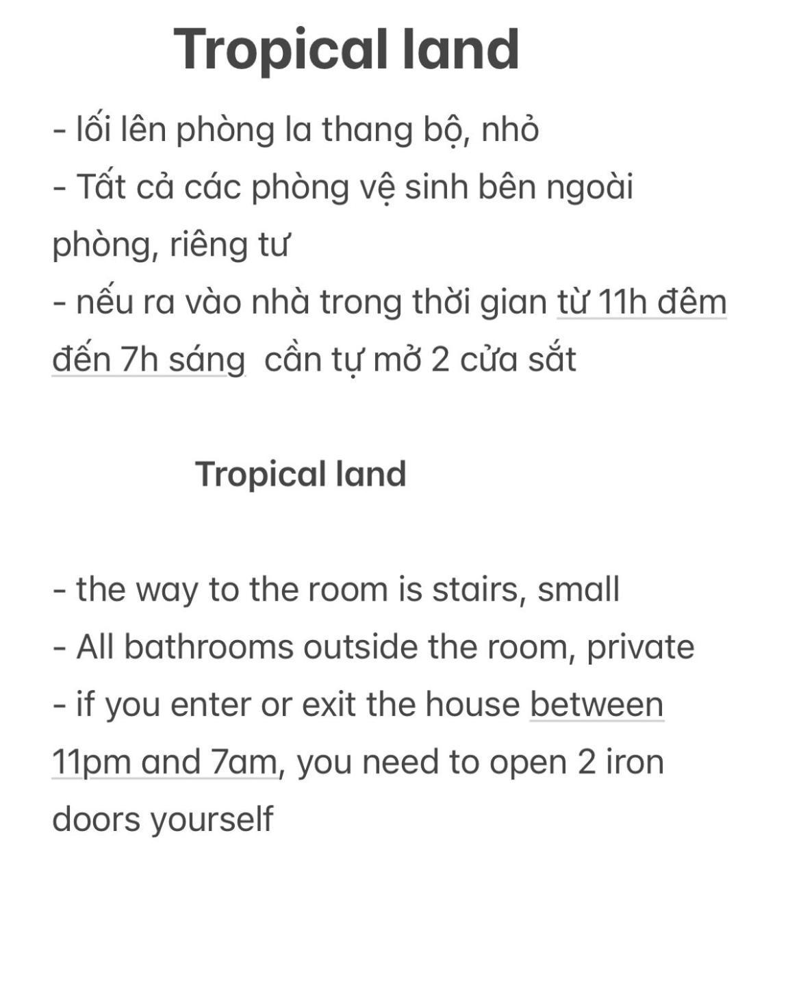 Tropical Land Little Hanoi Homestay Eksteriør billede